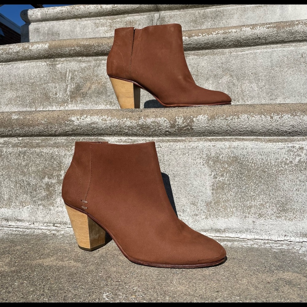 Rachel Comey brown ankle boot.